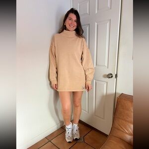 Sloppy Joe UK High Collar Sweatshirt Caramel Size 3 L XL Oversized Sold Out